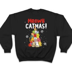 Meowy Catmas Christmas Cat T Shirt - Dream Art Europa