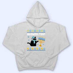 Meowzel Tov Chanukah Jewish Black Cat Hanukkah T Shirt - Dream Art Europa