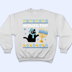 Meowzel Tov Chanukah Jewish Black Cat Hanukkah T Shirt - Dream Art Europa