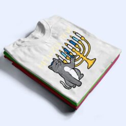 Meowzel Tov Jewish Cat Funny Hanukkah Chanukah PJs Women T Shirt - Dream Art Europa