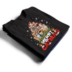 Merry Catmas Cat Christmas Pajamas X-mas T Shirt - Dream Art Europa