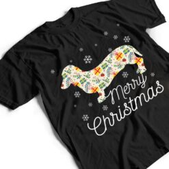 Merry Christmas Pajama Funny Dachshund Dog Gifts T Shirt - Dream Art Europa