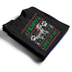 Merry Christmas Siberian Husky Funny Xmas Pajama Dog T Shirt - Dream Art Europa