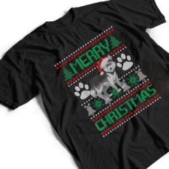 Merry Christmas Siberian Husky Funny Xmas Pajama Dog T Shirt - Dream Art Europa