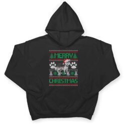 Merry Christmas Siberian Husky Funny Xmas Pajama Dog T Shirt - Dream Art Europa