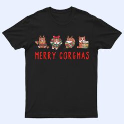 Merry Corgmas Christmas Corgi Cute Dog Funny T Shirt