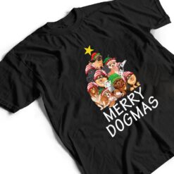 Merry Dogmas Cute Dog Xmas Christmas Tree Dog Lover Gifts Ver 2 T Shirt - Dream Art Europa