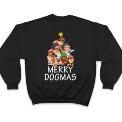 Merry Dogmas Cute Dog Xmas Christmas Tree Dog Lover Gifts Ver 2 T Shirt - Dream Art Europa