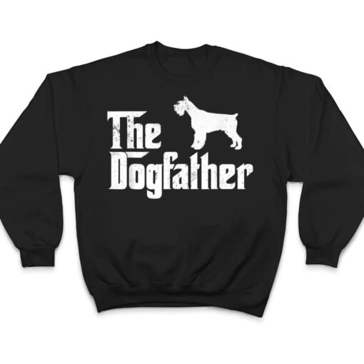 Miniature Schnauzer Dog Dog The Dogfather Dog Lover T Shirt