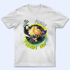 Miraculous Ladybug Cat Noir Plagg Claws Out T Shirt