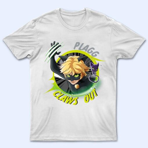 Miraculous Ladybug Cat Noir Plagg Claws Out T Shirt