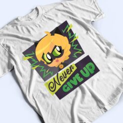 Miraculous Ladybug Chibi Collection Cat Noir Never Give Up T Shirt - Dream Art Europa