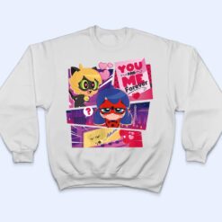 Miraculous Ladybug Chibi Collection You and Me forever T Shirt - Dream Art Europa