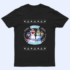 Miraculous Ladybug Happy Holidays with Ladybug & Cat Noir T Shirt