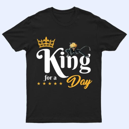 Miraculous Ladybug King's Day Cat Noir King for a Day T Shirt