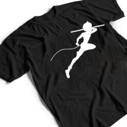 Miraculous Ladybug Silhouette Cat Noir Running (White) T Shirt - Dream Art Europa