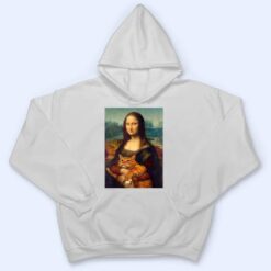 Mona Lisa And Cat T Shirt - Dream Art Europa