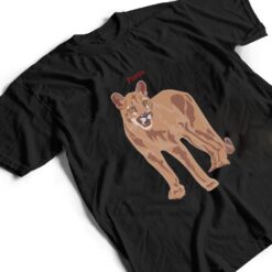 Mountain Lion Cougar Big Cat Lover T Shirt - Dream Art Europa