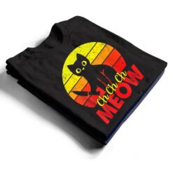 Murderous Black Cat With Knife Funny Halloween Cat Lover T Shirt - Dream Art Europa