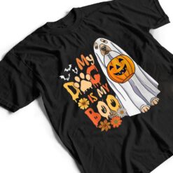 My Dog Is Boo Halloween Cute Dog With Pumpkin Fall Season T Shirt - Dream Art Europa