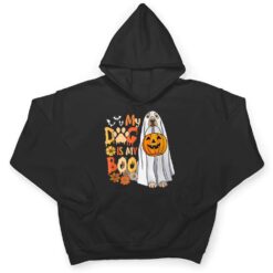 My Dog Is Boo Halloween Cute Dog With Pumpkin Fall Season T Shirt - Dream Art Europa