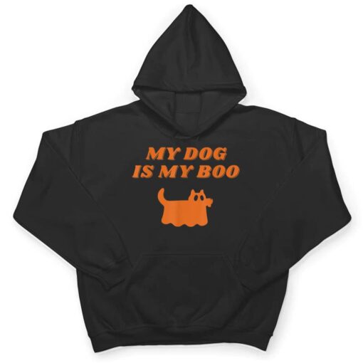 My Dog Is My Boo Funny Dog Lover Cute Halloween Costume T Shirt