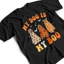 My Dog Is My Boo Spooky Season Ghost Halloween Groovy Pet T Shirt - Dream Art Europa