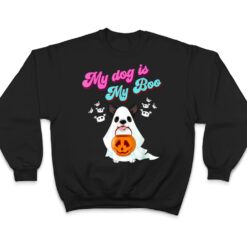 My Dog is My Boo Cute Halloween Funny Spooky Dog Pumpkin T Shirt - Dream Art Europa