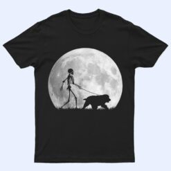 Newfoundland Halloween Skeleton Funny Dog T Shirt