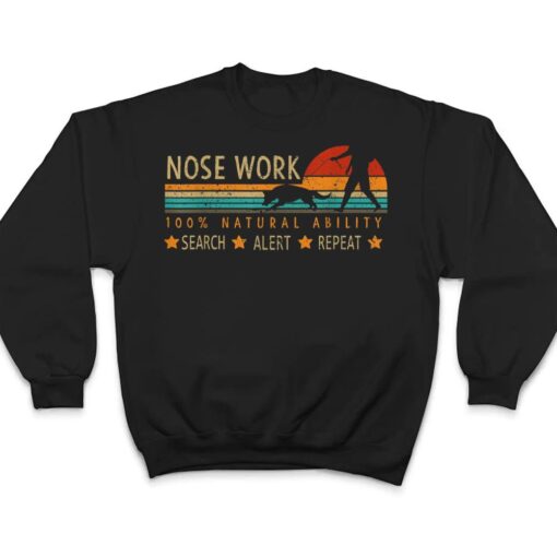 Nosework Dog Sport Training Nose Work Scent Work For Dogs Ver 1 T Shirt