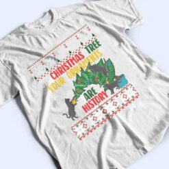 Oh Christmas Tree Your Ornaments Are History Funny Cat T Shirt - Dream Art Europa