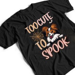 Papillon Dog Halloween Too Cute to Spook papillon dog lovers T Shirt - Dream Art Europa