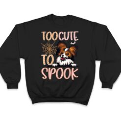 Papillon Dog Halloween Too Cute to Spook papillon dog lovers T Shirt - Dream Art Europa