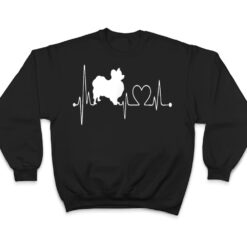 Papillon Dog My Heartbeat EKG Dogs My Cardio Dog Lovers T Shirt - Dream Art Europa