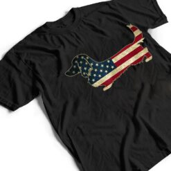 Patriotic Dachshund 4th Of July American Flag Dog Lover T Shirt - Dream Art Europa