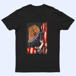 Patrioticdog Lover USA Flag Chow Chow T Shirt