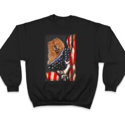 Patrioticdog Lover USA Flag Chow Chow T Shirt - Dream Art Europa