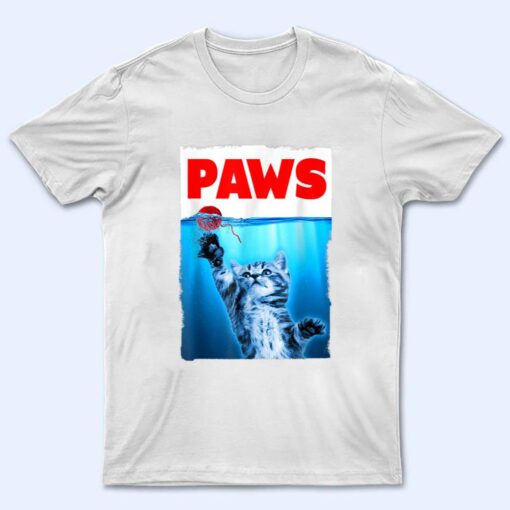 Paws Jaws Kitten Ball String For Men For Women Feline Lovers T Shirt