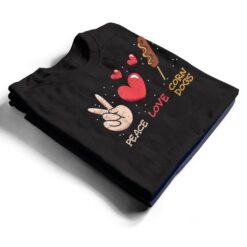 Peace Love Corn Dogs Stick Dogs Corndog Man Stick T Shirt - Dream Art Europa