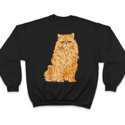 Persian Cat Design Leave Me Alone Cat Angry Persian Cat T Shirt - Dream Art Europa