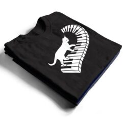 Piano Cat Funny Piano Player Musician Keyboard Pianist Cat T Shirt - Dream Art Europa