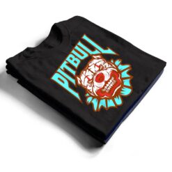 Pitbull Clown, Dog Face, Funny Dog Owner, Pet Lover T Shirt - Dream Art Europa