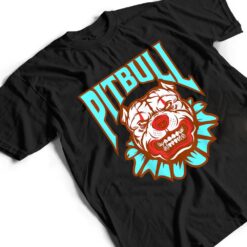 Pitbull Clown, Dog Face, Funny Dog Owner, Pet Lover T Shirt - Dream Art Europa