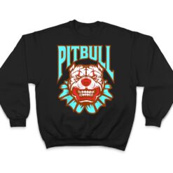 Pitbull Clown, Dog Face, Funny Dog Owner, Pet Lover T Shirt - Dream Art Europa