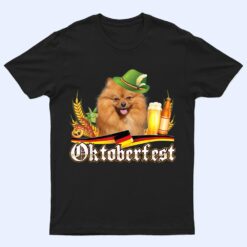 Pomeranian Dog Beer Oktoberfest Prost Beer Festival Munich T Shirt