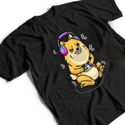 Pomeranian Dog Gamer Gaming Video Game T Shirt - Dream Art Europa