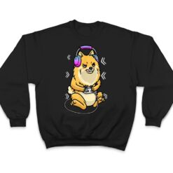 Pomeranian Dog Gamer Gaming Video Game T Shirt - Dream Art Europa