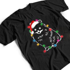 Pomeranian Dog Lights Christmas Matching Family T Shirt - Dream Art Europa