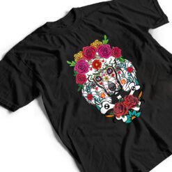 Poodle dia de los muertos day of the dead Dog sugar T Shirt - Dream Art Europa