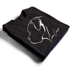 Proud Cane Corso profile dog mom breed dog T Shirt - Dream Art Europa